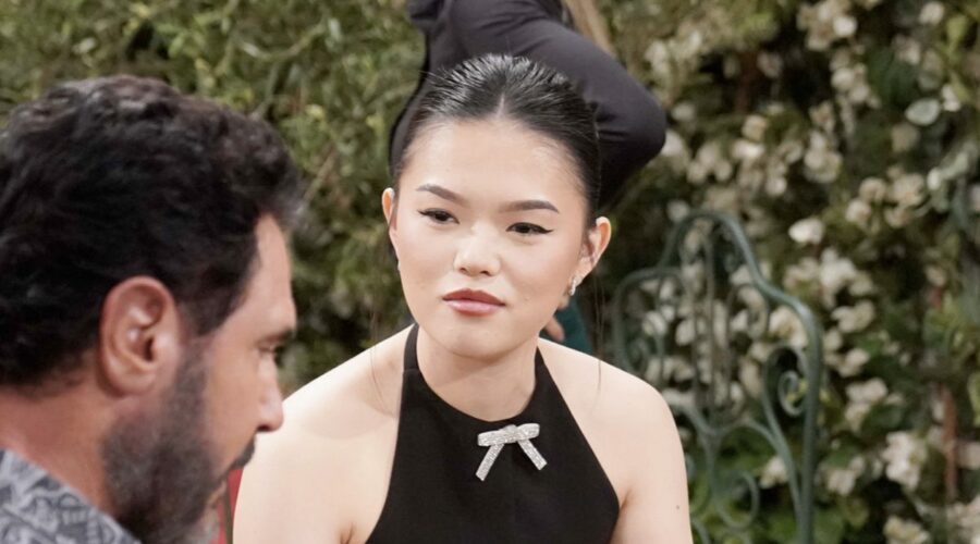 Beautiful Xxxv - 9300 Canale 5 Don Diamont (Bill Spencer), Lisa Yamada (Luna Nozawa) E Romy Park (Poppy Nozawa) Credits Rete In Rete