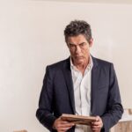 Alessandro Gassmann (Guido Guerrieri) in una scena di “Guerrieri - La regola dell'equilibrio”. Credits: Giuseppe Di Viesto/Rai.