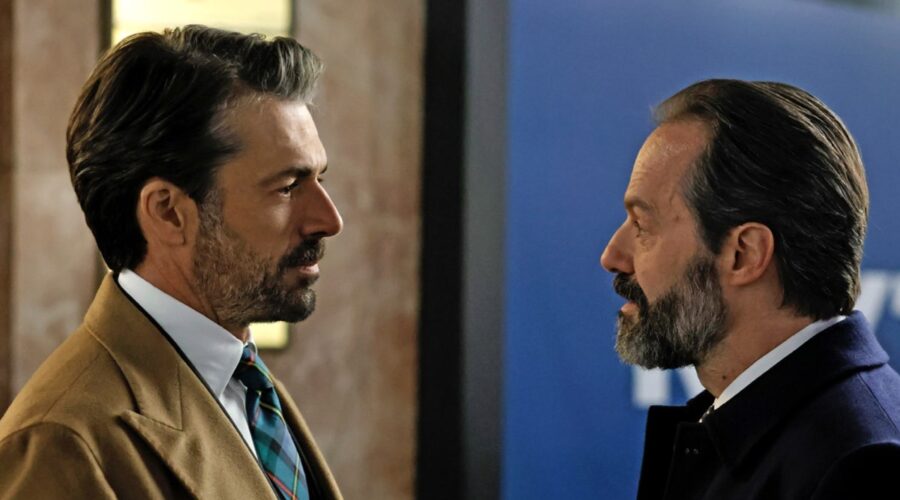Luca Argentero E Sergio Romano In Avvocato Ligas Episodio 3 Credits Sky