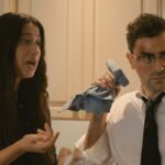 Big Mistakes. (L To R) Taylor Ortega As Morgan And Dan Levy As Nicky In Episode 102 Of Big Mistakes. Cr. Courtesy Of Netflix © 2026