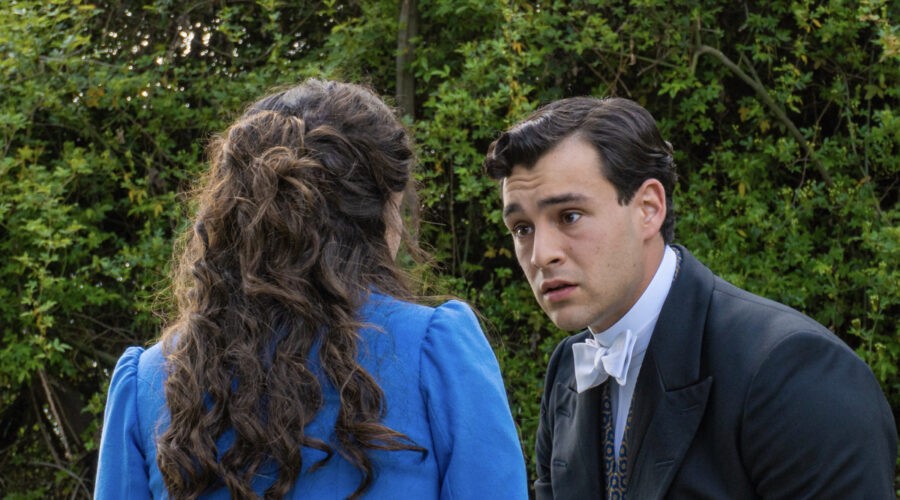 La Promessa Iv - 619 Retequattro Marta Costa (Angela); Xavi Lock (Curro De La Mata) Credits Rete In Rete