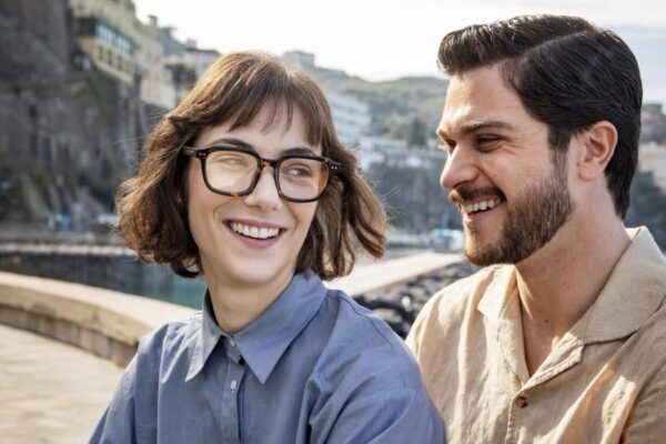 Maria Vera Ratti E Alessio Lapice In Roberta Valente – Notaio In Sorrento Credits Rai