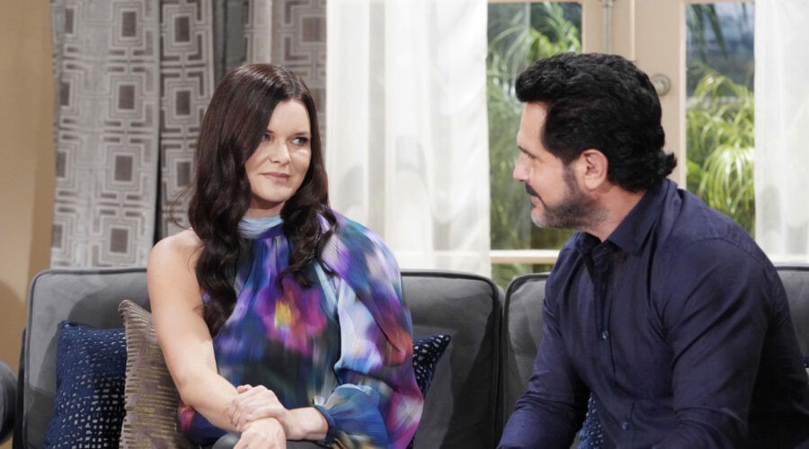 Beautiful Xxxv - 9357 Canale 5 Heather Tom (Katie Logan) E Don Diamont (Bill Spencer) Credits Rete In Rete