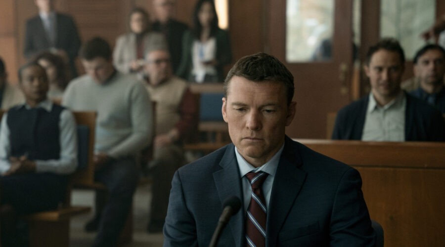 I Will Find You. Sam Worthington As David Burroughs In Episode #101 Of I Will Find You. Cr. Keri Anderson:Netflix