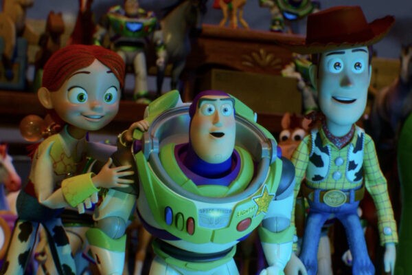 Jessie, Buzz E Woody In Toy Story 5 Credits Disney Pixar