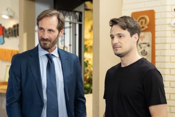 Maurizio Aiello, Flavio Gismondi In Un Posto Al Sole Credits Rai