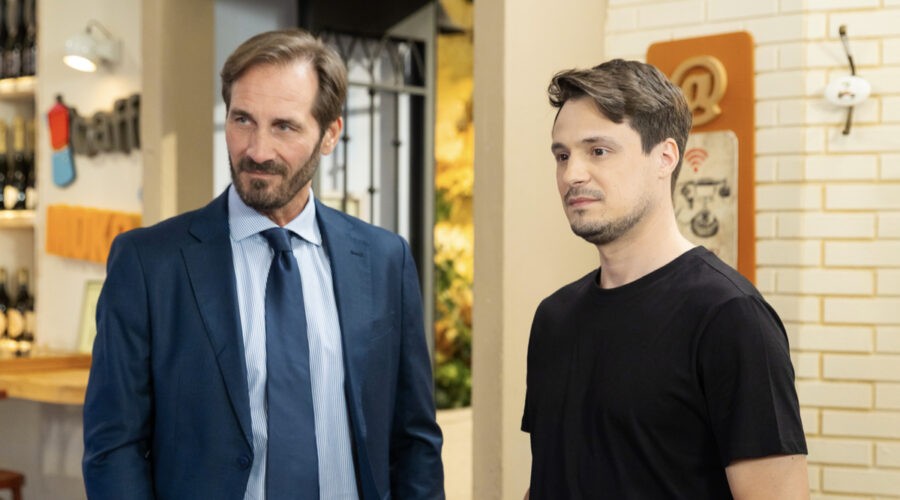 Maurizio Aiello, Flavio Gismondi In Un Posto Al Sole Credits Rai