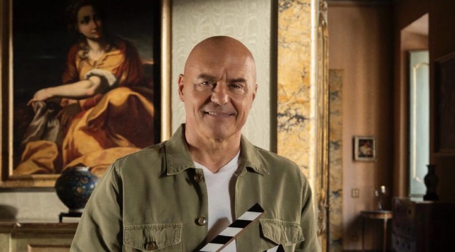 Luca Zingaretti Sul Set Di Il Metofo Paraldi Paramount Plus
