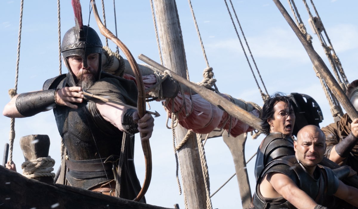 Matt Damon In Una Scena Di Odissea