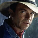 Sam Neill In Jurassic Park
