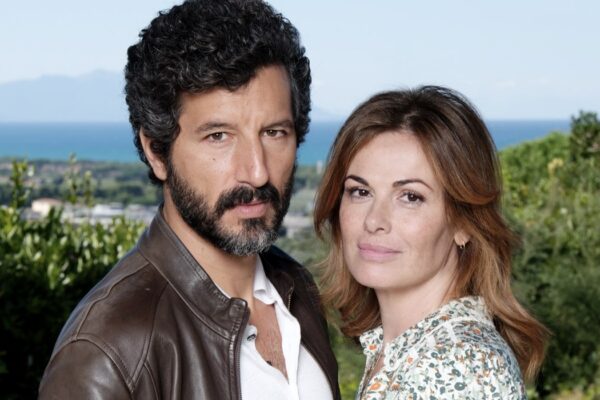 Erica - Una Detective Per Caso Canale 5 Nella Foto- Francesco Scianna (Leonardo) E Vanessa Incontrada (Erica)
