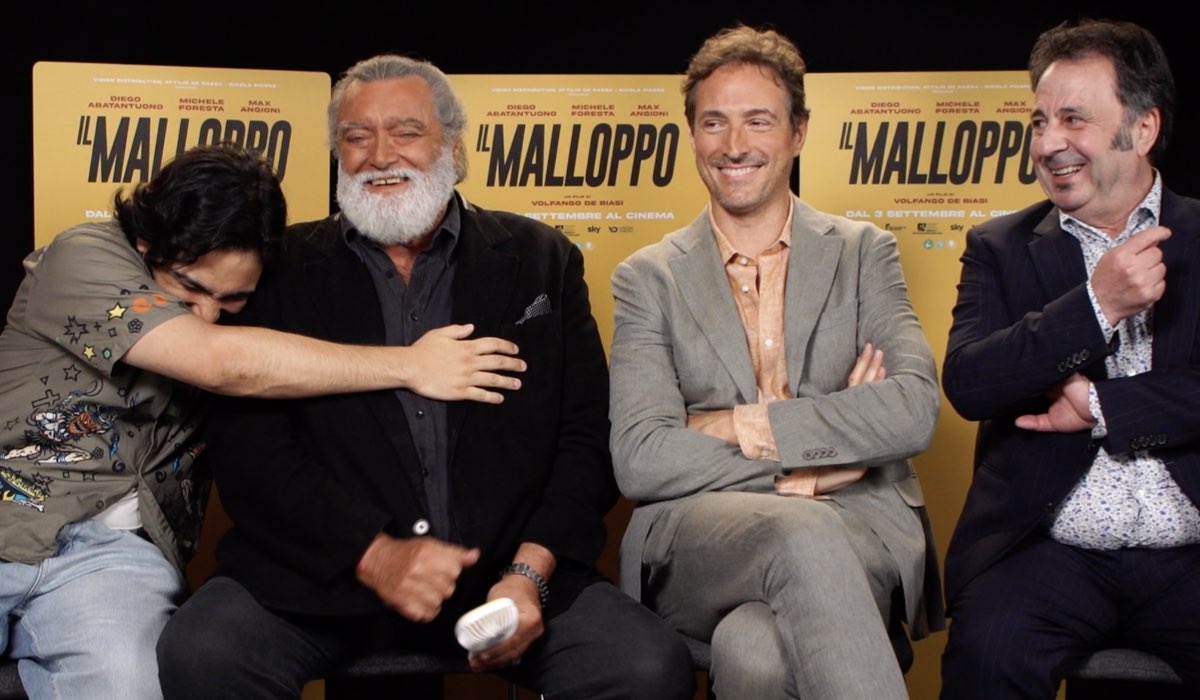 Il Malloppo, Intervista A Diego Abatantuono, Mago Forest, Max Angioni E Volfango De Biasi