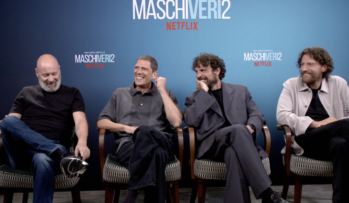 Maurizio Lastrico, Matteo Martari, Francesco Montanari E Pietro Sermonti, Netflix Maschi Veri 2